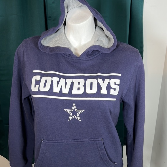 Dallas Cowboy Youth Navy hoddie sweater - Picture 2 of 9